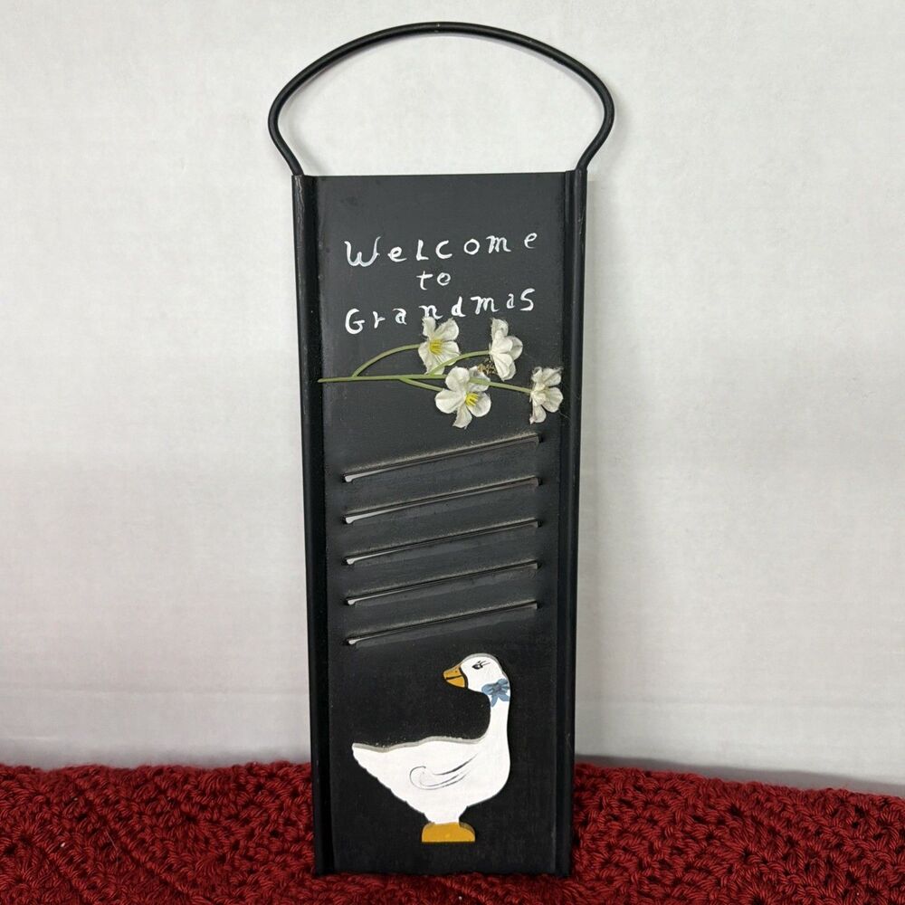 Vintage Cottagecore Goose Wall Decor Grandma Kitchen